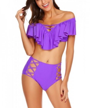 ADOME Swimsuits Bathing Shoulder Swimwear