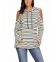 Black Striped Shoulder Sleeve Hoodie