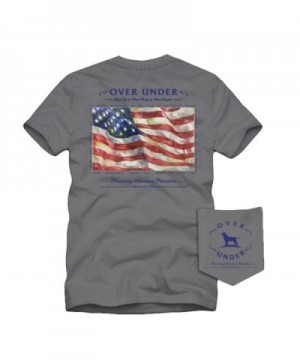 Over Under Patriotism Sleeve Tee Small