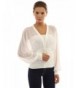 PattyBoutik Womens Chiffon Sleeve Pullover